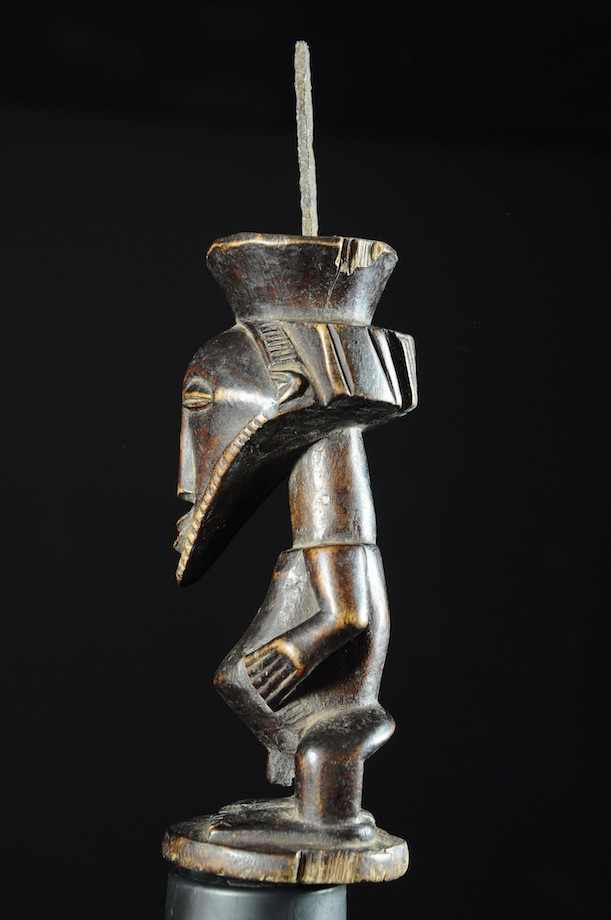 Statue cultuelle masculine - Kusu - RDC Zaire