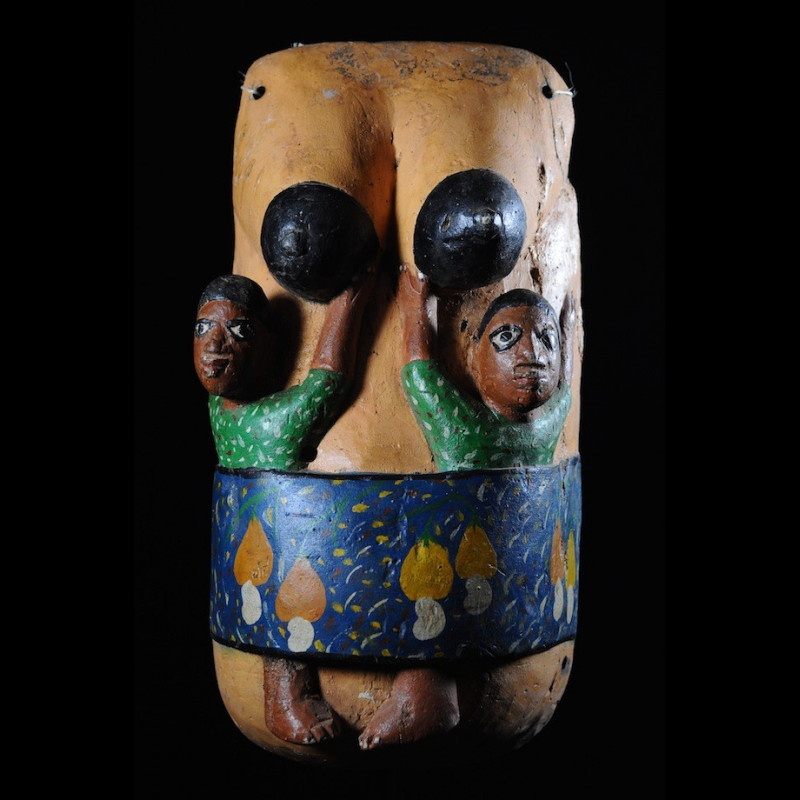 Masque ventre Gelede  - Yoruba - Nigeria / Benin