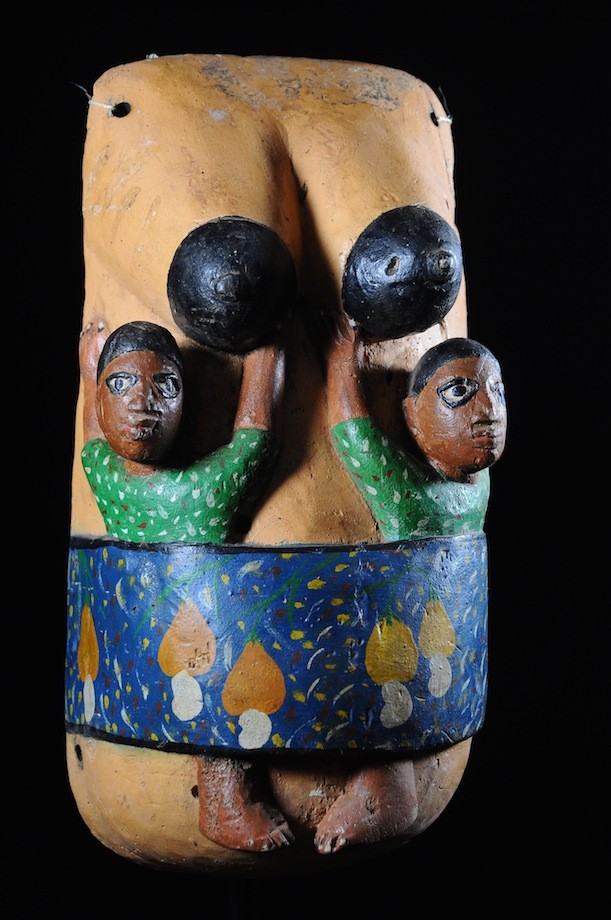 Masque ventre Gelede  - Yoruba - Nigeria / Benin