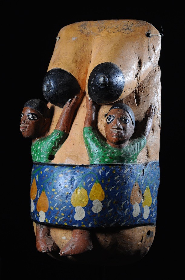 Masque ventre Gelede  - Yoruba - Nigeria / Benin