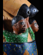 Masque ventre Gelede  - Yoruba - Nigeria / Benin