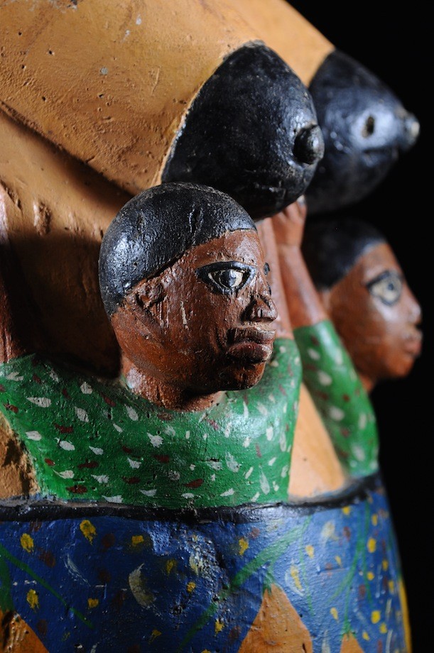 Masque ventre Gelede  - Yoruba - Nigeria / Benin