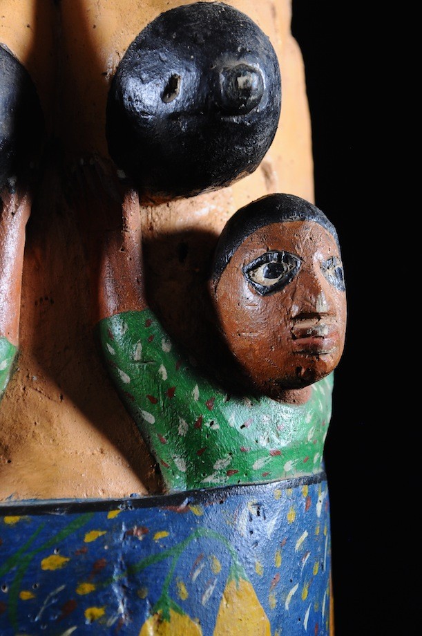 Masque ventre Gelede  - Yoruba - Nigeria / Benin