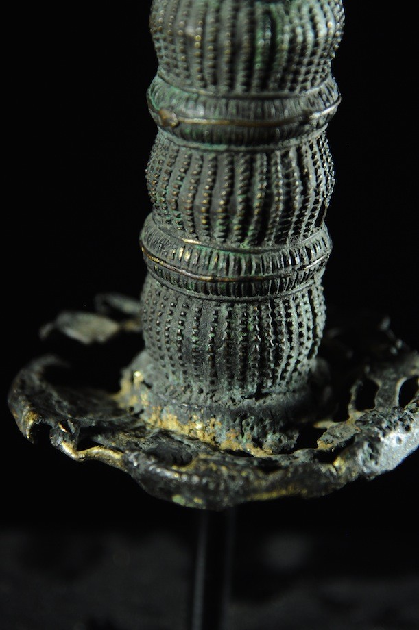 Coupe cérémonielle en bronze - Yoruba - Nigeria / Benin