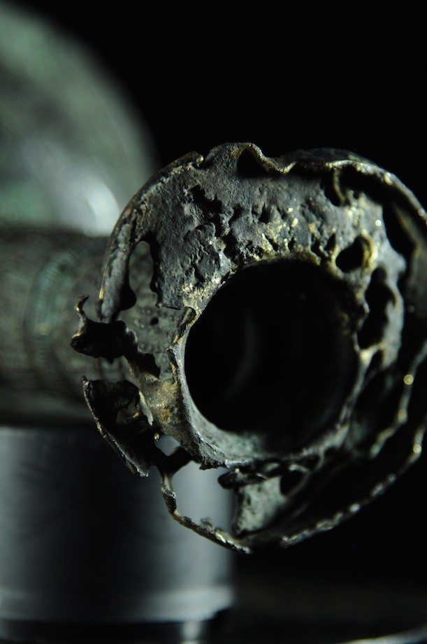 Coupe cérémonielle en bronze - Yoruba - Nigeria / Benin