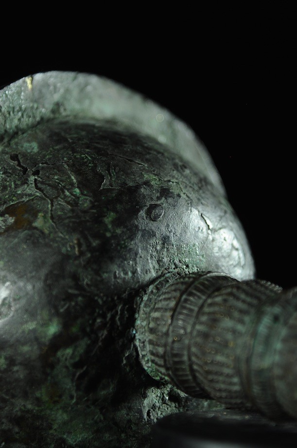 Coupe cérémonielle en bronze - Yoruba - Nigeria / Benin