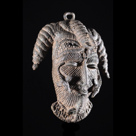 Coupe cérémonielle en bronze - Yoruba - Nigeria / Benin