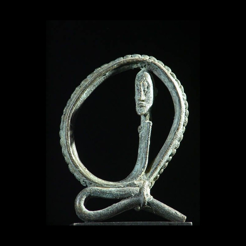 Homme serpent - Dogon - Mali - Bronzes anciens du Mali