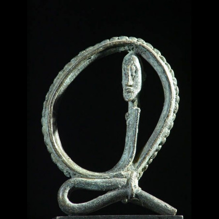 Homme serpent - Dogon - Mali - Bronzes anciens du Mali