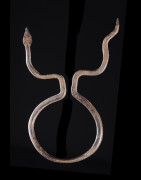 Monnaie primitive en fer noir - Mumuye - Nigeria