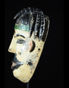 Masque polychrome ancien - Ibibio - Nigeria - masques africains