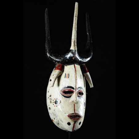 Masque Onyeocha Homme Blanc - Ibo Izzi - Nigeria