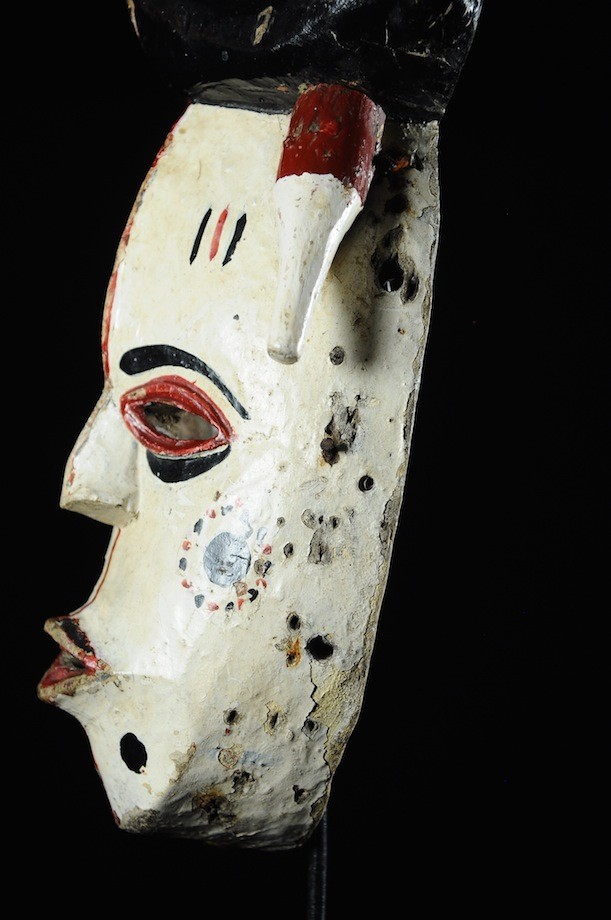 Masque Onyeocha Homme Blanc - Ibo Izzi - Nigeria