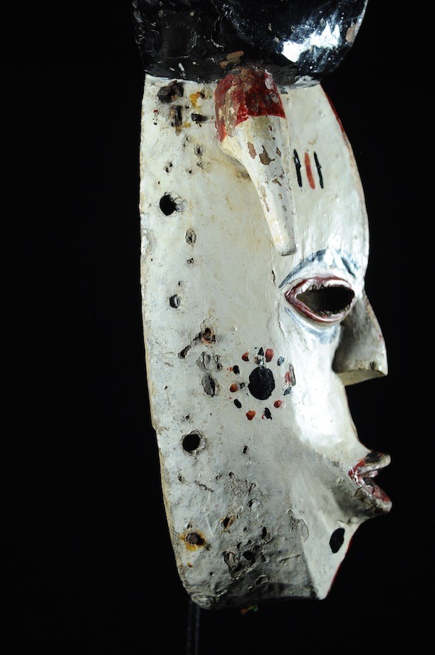 Masque Onyeocha Homme Blanc - Ibo Izzi - Nigeria