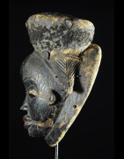 Masque noir de justice Ikwara - Pounou - Gabon