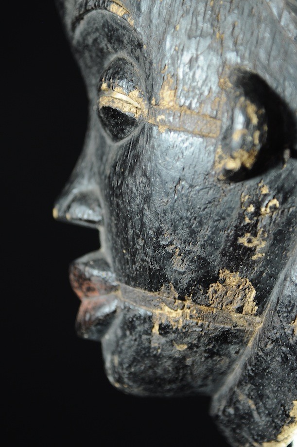 Masque noir de justice Ikwara - Pounou - Gabon