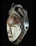 Masque blanc ancien - Tsogho / Vouvi - Gabon
