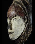 Masque blanc ancien - Tsogho / Vouvi - Gabon