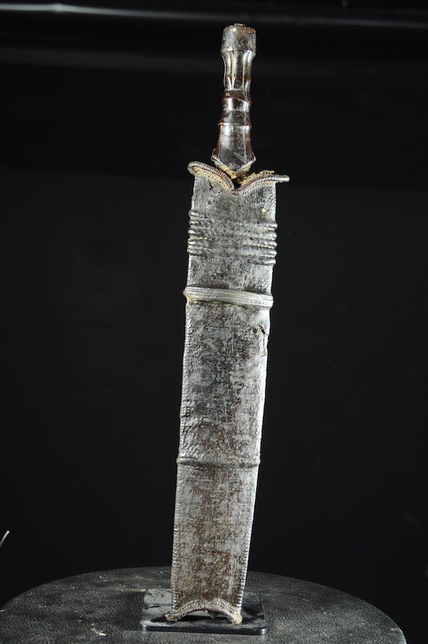 Couteau Glaive et fourreau - Salampasu - Rdc Zaire