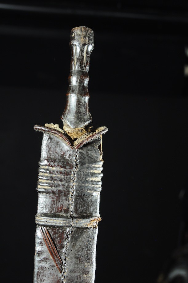 Couteau Glaive et fourreau - Salampasu - Rdc Zaire