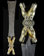 Couteau Glaive et son etui - Bamileke - Cameroun