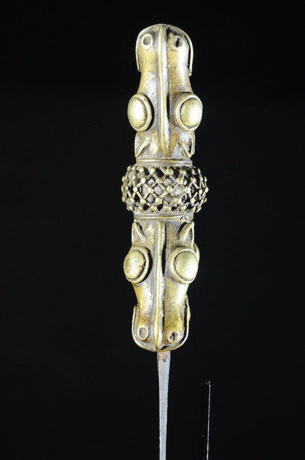 Couteau Glaive et son etui - Bamileke - Cameroun