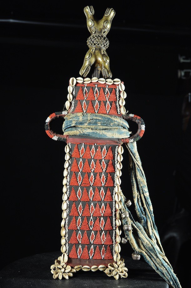 Couteau Glaive et son etui - Bamileke - Cameroun