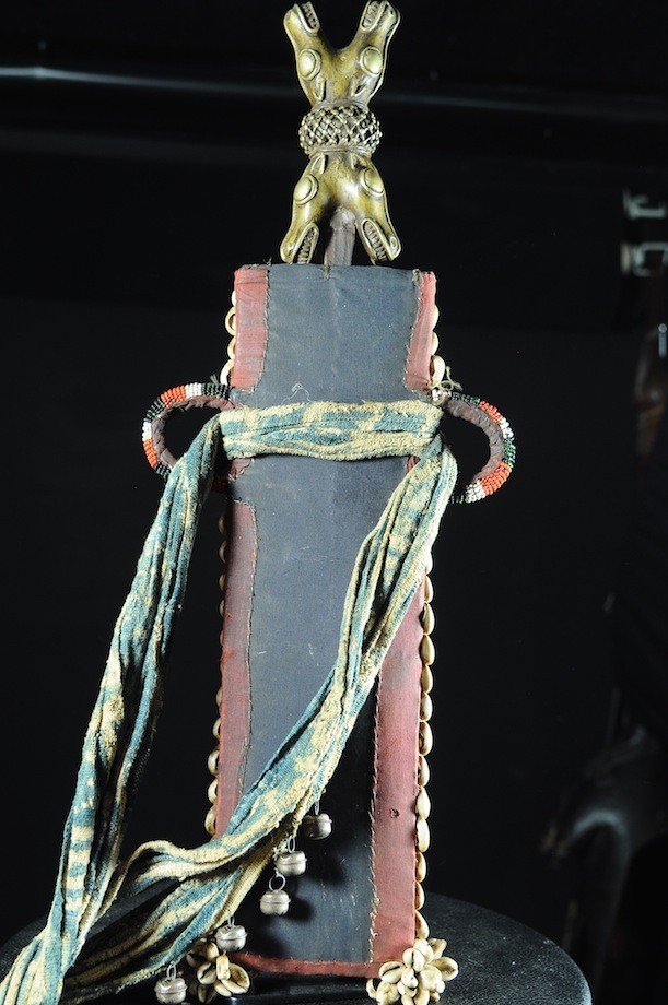 Couteau Glaive et son etui - Bamileke - Cameroun