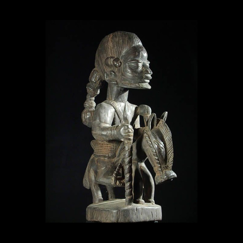 Cavalier et son cheval - Yoruba - Benin Nigeria