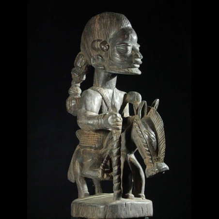 Cavalier et son cheval - Yoruba - Benin Nigeria