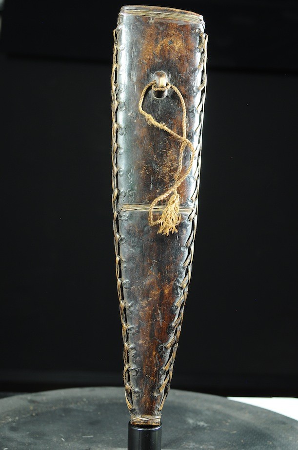 Couteau Glaive et fourreau - Luba - Rdc Zaire