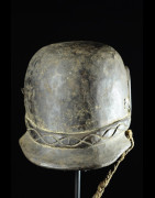 Casque Colonial Allemand en bois - Bamoun - Cameroun