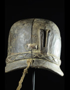 Casque Colonial Allemand en bois - Bamoun - Cameroun