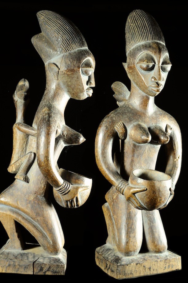 Maternite porteuse de coupe - Agere / Yoruba - Benin - Oracle Fa