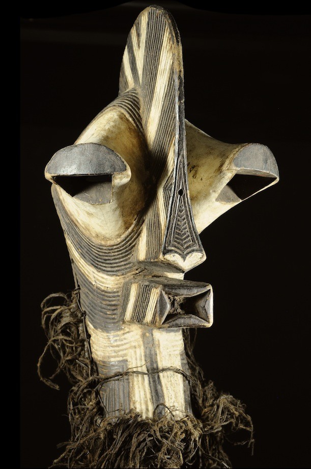 Masque Kifwebe Lunettes - Songye - RDC Zaire - Masques africains