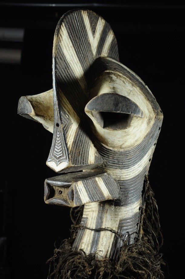 Masque Kifwebe Lunettes - Songye - RDC Zaire - Masques africains