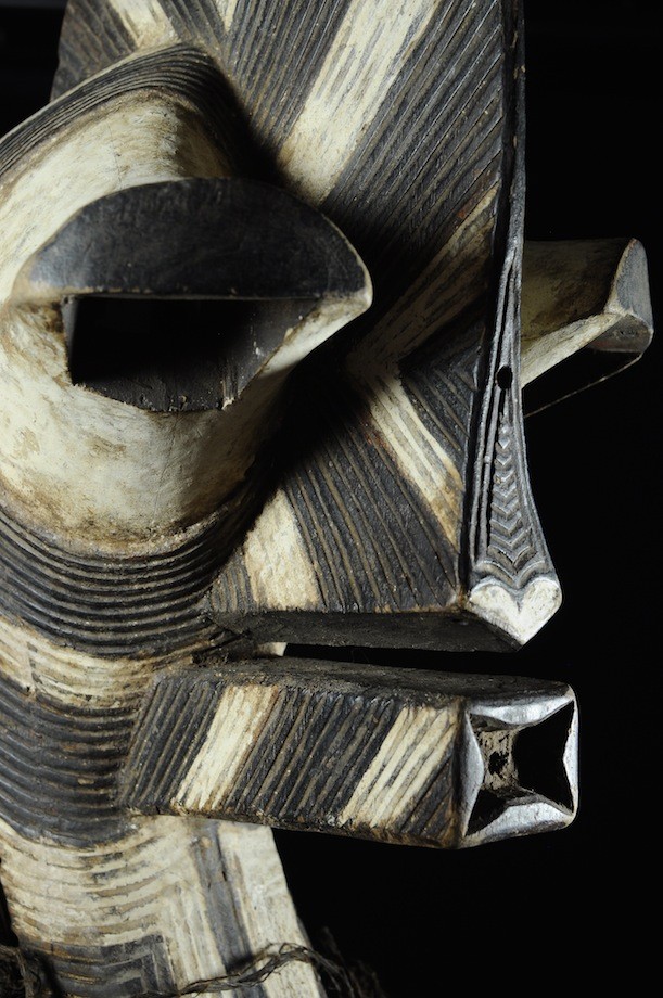 Masque Kifwebe Lunettes - Songye - RDC Zaire - Masques africains