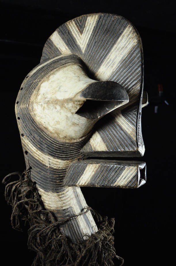 Masque Kifwebe Lunettes - Songye - RDC Zaire - Masques africains