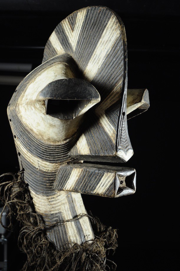 Masque Kifwebe Lunettes - Songye - RDC Zaire - Masques africains