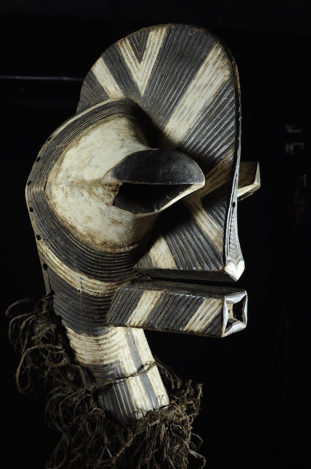 Masque Kifwebe Lunettes - Songye - RDC Zaire - Masques africains