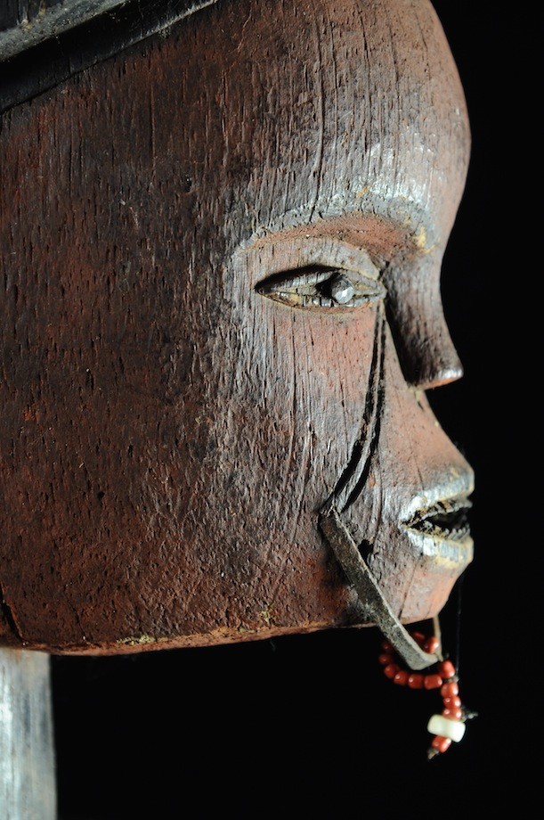 Statue couvercle reliquaire - Mbete / Ambete - Gabon - Reliquaire africain