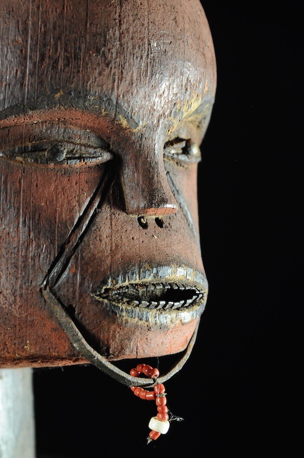 Statue couvercle reliquaire - Mbete / Ambete - Gabon - Reliquaire africain