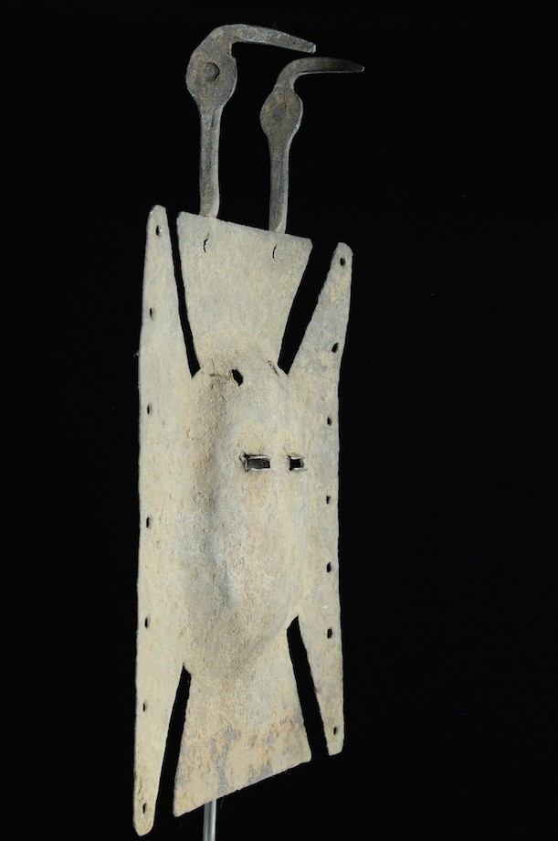 Masque planche Loniaken en fer - Toussian - Burkina Faso