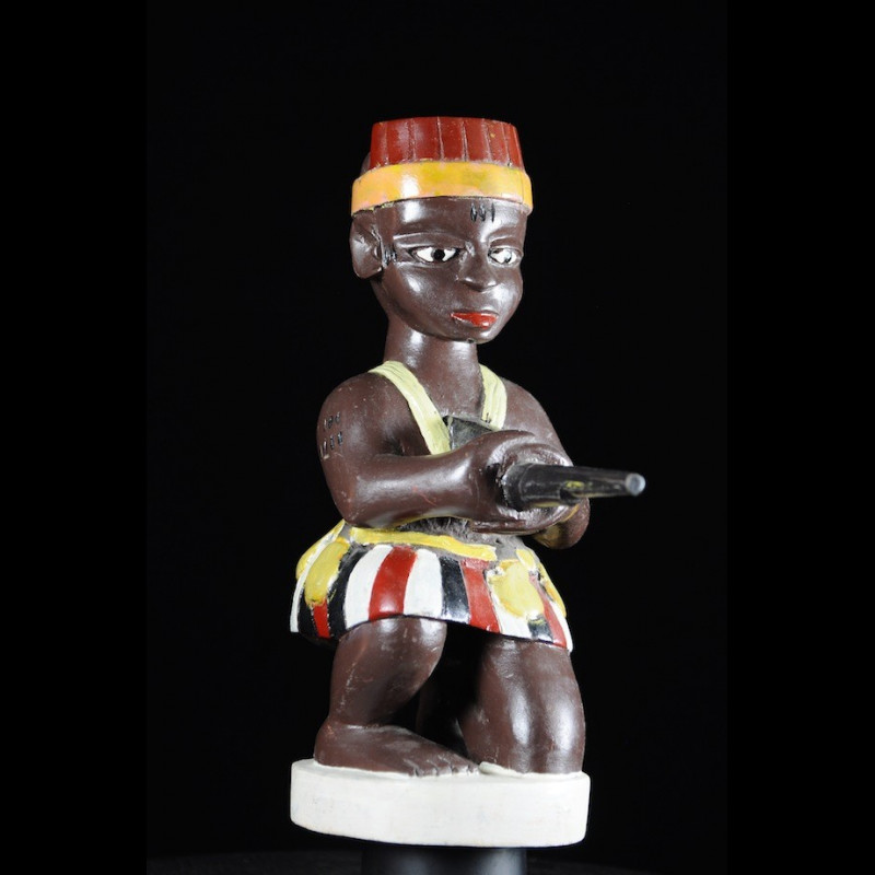 Effigie Lwa Vodun polychrome - Togo - Bénin