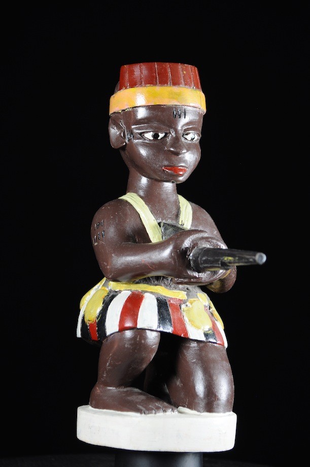 Effigie Lwa Heviosso Vodun polychrome - Togo - Bénin