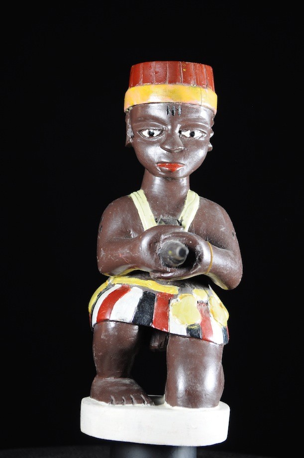 Effigie Lwa Heviosso Vodun polychrome - Togo - Bénin