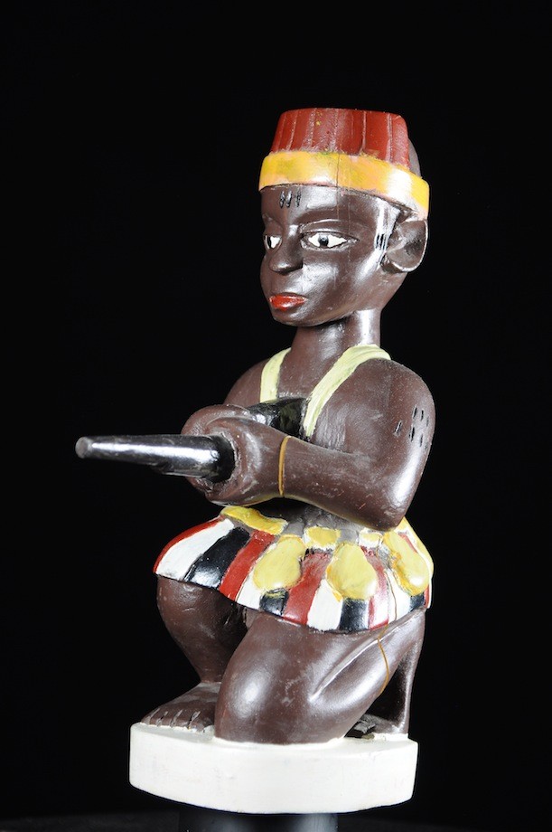 Effigie Lwa Heviosso Vodun polychrome - Togo - Bénin