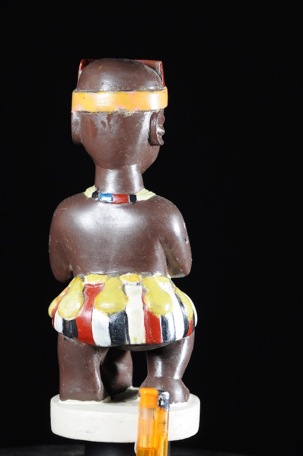 Effigie Lwa Heviosso Vodun polychrome - Togo - Bénin