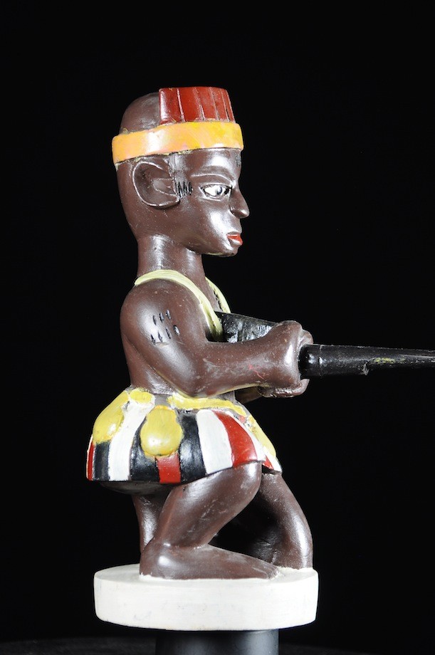 Effigie Lwa Heviosso Vodun polychrome - Togo - Bénin