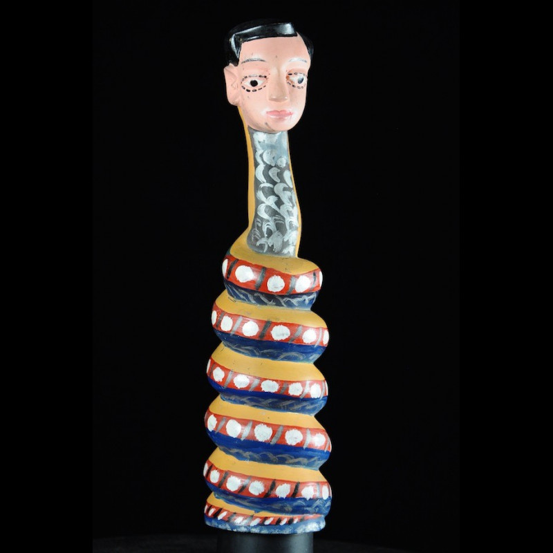 Effigie Lwa Heviosso Vodun polychrome - Togo - Bénin